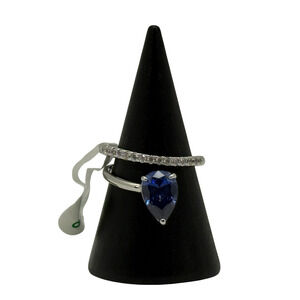 Bomb Party RBP6779 Swirls of Magic Light Tanzanite Cubic Zirconia Size 8 Ring